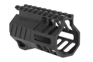 SLR Rifleworks Helix Handguard 3.75 is made from aluminum